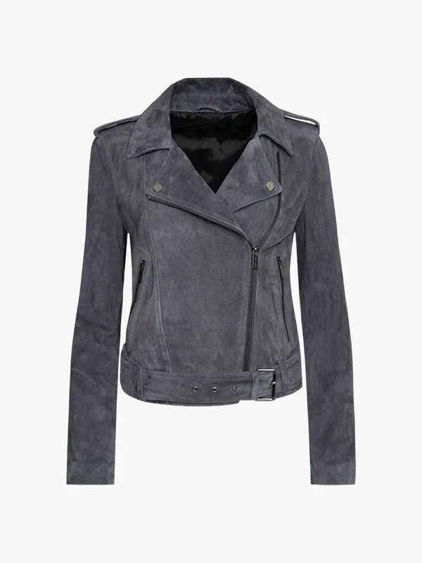 Charcoal Urban Charcoal Suede Jacket - Premium Quality Real Leather Jacket