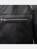Rider Series Men's Black Motorcycle Leather Jacket - Premium Quality Real Leather Jacket