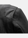 Rider Series Men's Black Motorcycle Leather Jacket - Premium Quality Real Leather Jacket