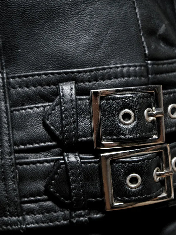 Women's Harley Black Leather Jacket - Premium Quality Real Leather Jacket
